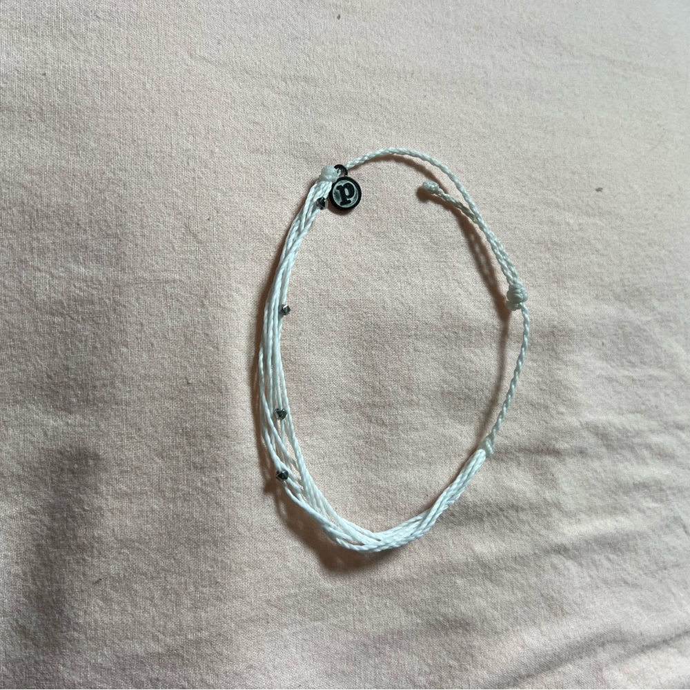 Pura Vida white string bracelet